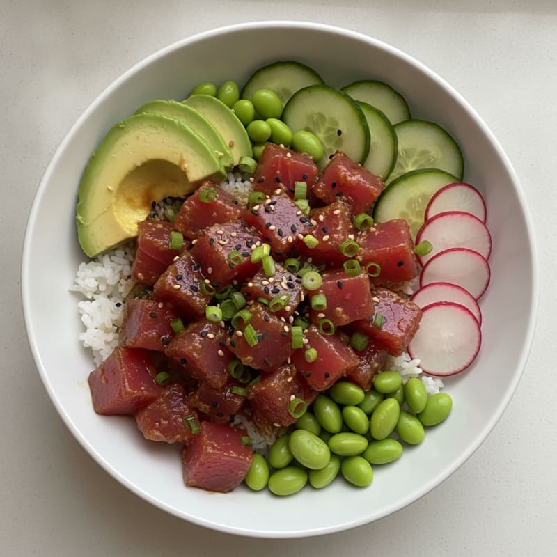 Hawaiian Ahi Poke Bowl