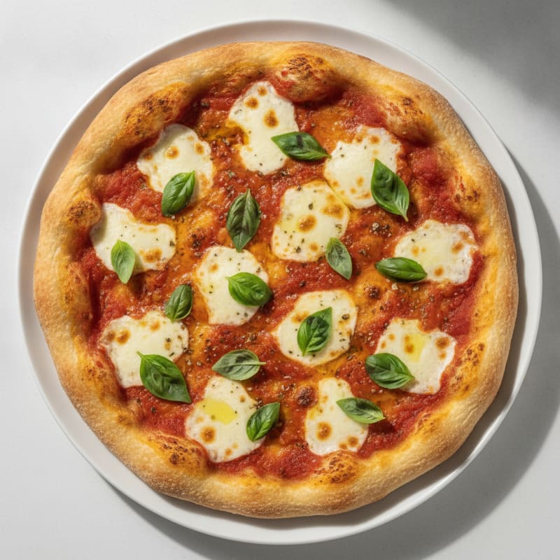 Classic Margherita Pizza with Fresh Basil