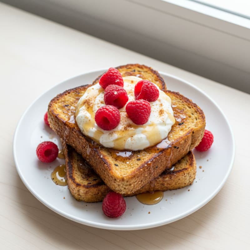 Vanilla Bean Protein French Toast