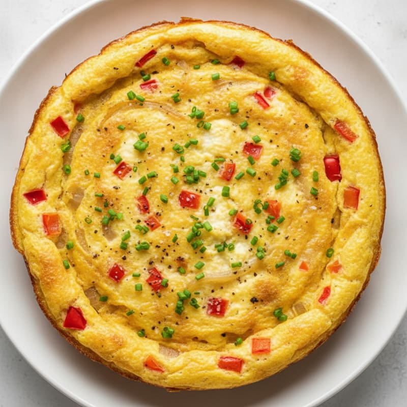 Bell Pepper and Onion Egg Bake