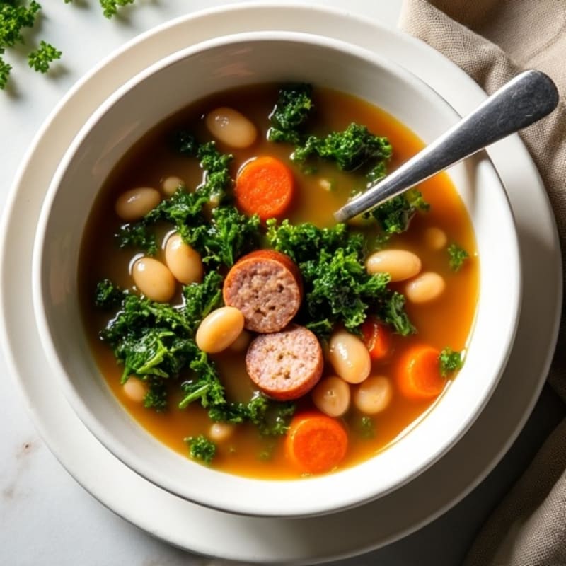 Tuscan-Style Kale and White Bean Soup