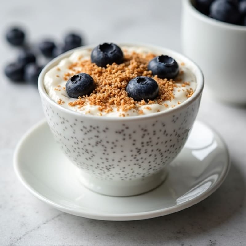 Creamy Coconut-Vanilla Chia Pudding