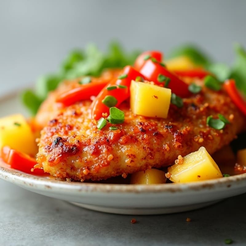 Crispy Baked Sweet and Sour Chicken