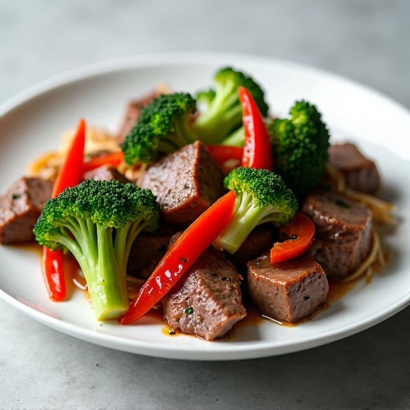 Lean Beef and Crispy Broccoli Stir-Fry