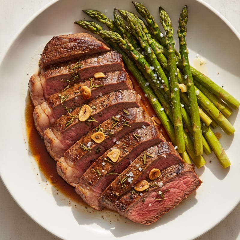Garlic Herb Roasted Beef