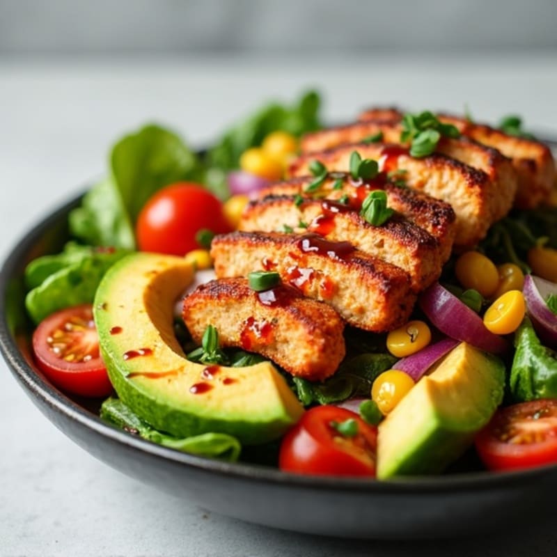 Smoky BBQ Chicken Chopped Salad