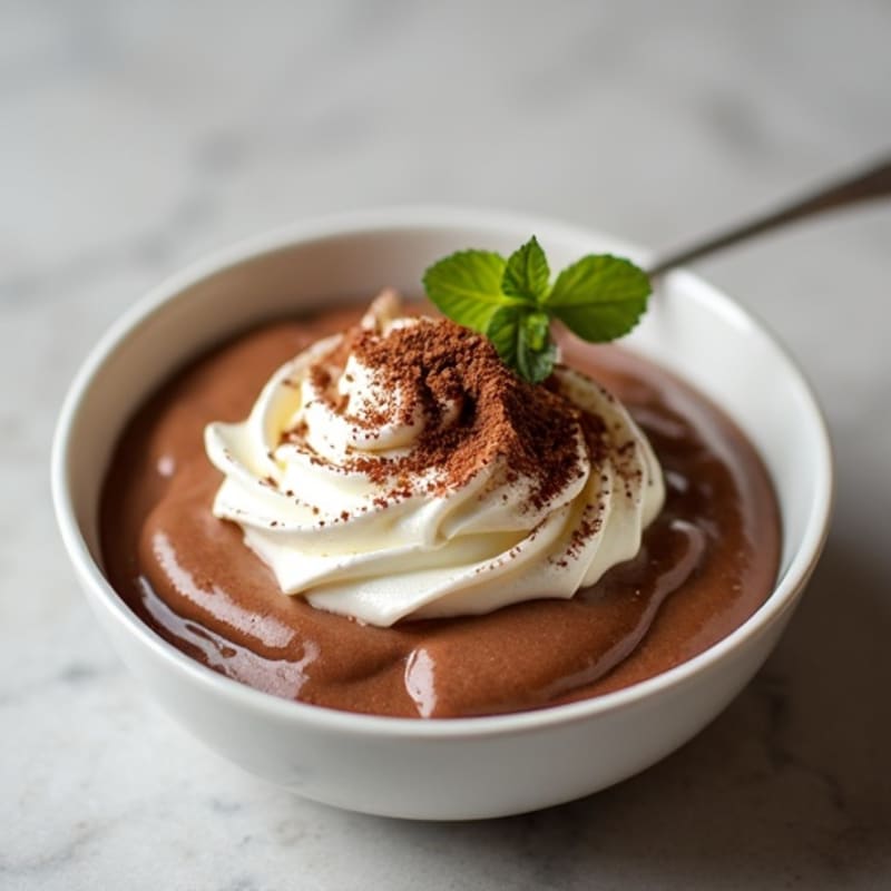 Creamy Cottage Cheese and Cocoa Protein Pudding