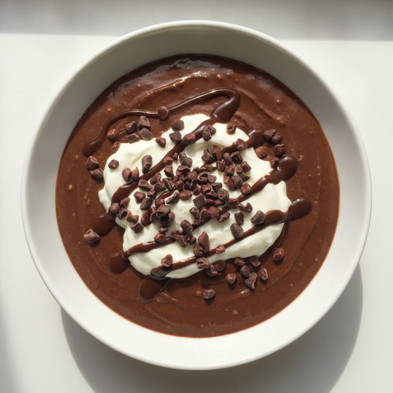 Silky Chocolate Protein Pudding