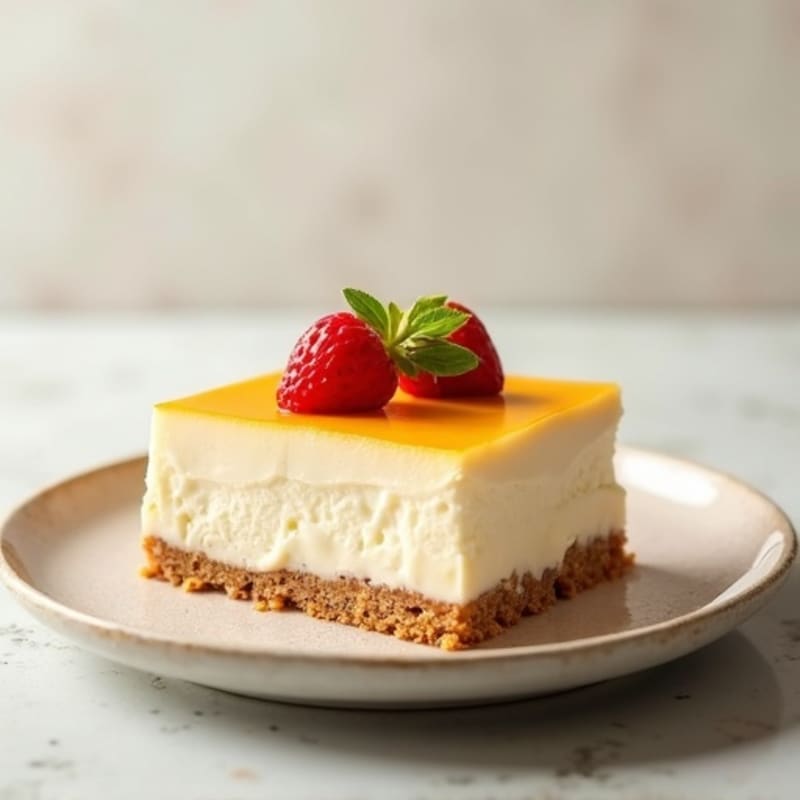 Creamy Greek Yogurt Protein Cheesecake