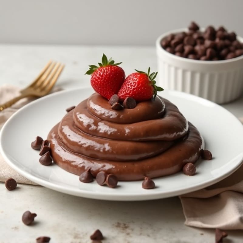 Silky Chocolate Protein Pudding
