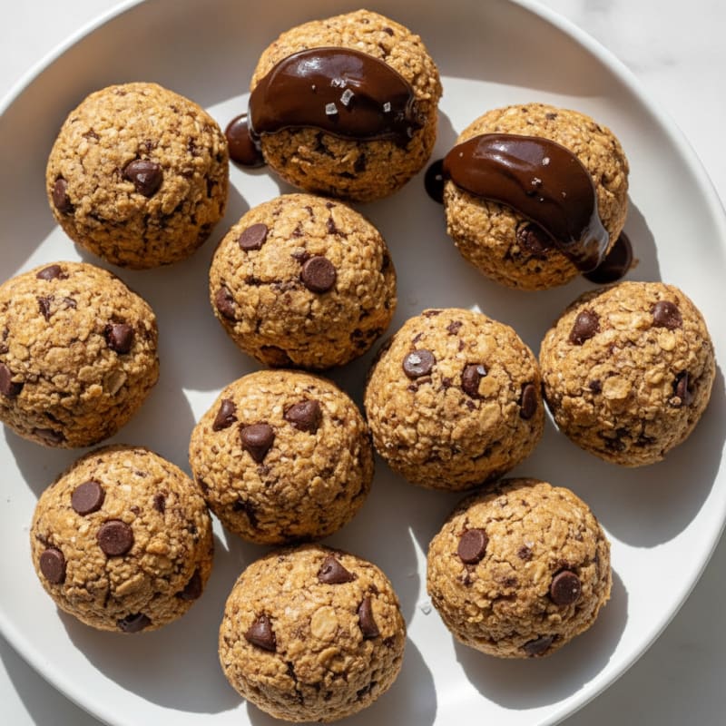No-Bake Chocolate Chip Cookie Dough Bites