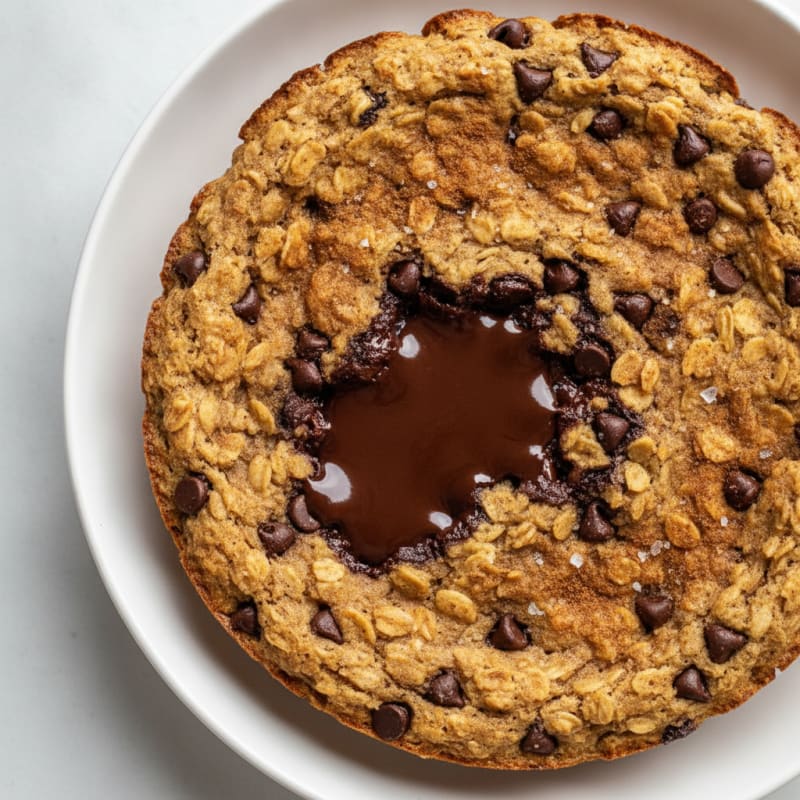Baked Chocolate Chip Protein Oats