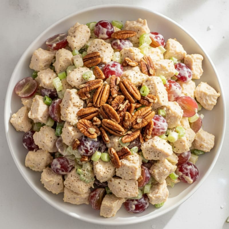 Chicken Salad with Grapes and Pecans