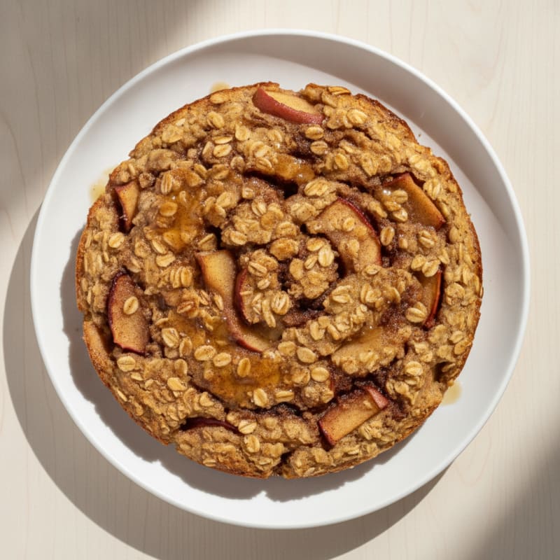 Baked Apple Cinnamon Oatmeal