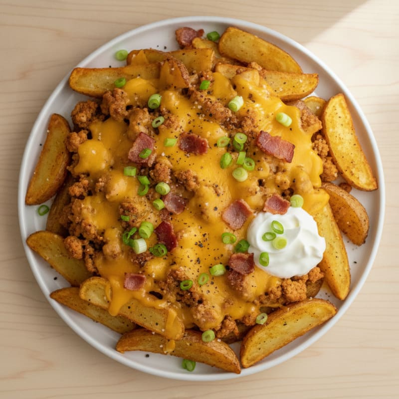 Loaded Bacon Cheese Fries