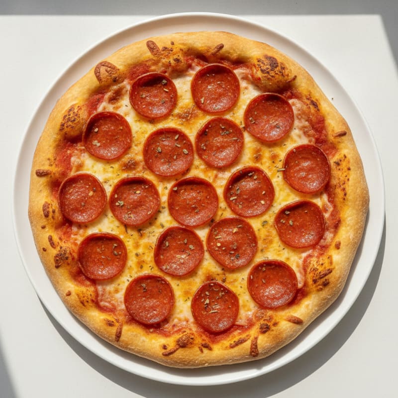 Stuffed Crust Pepperoni Pizza