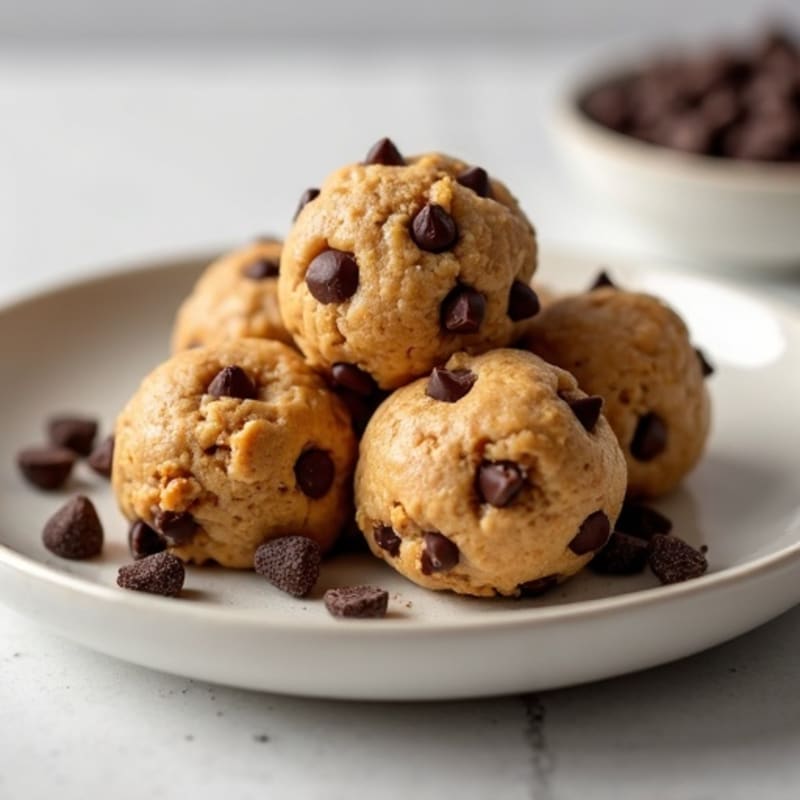 Healthy Chickpea Chocolate Chip Cookie Dough