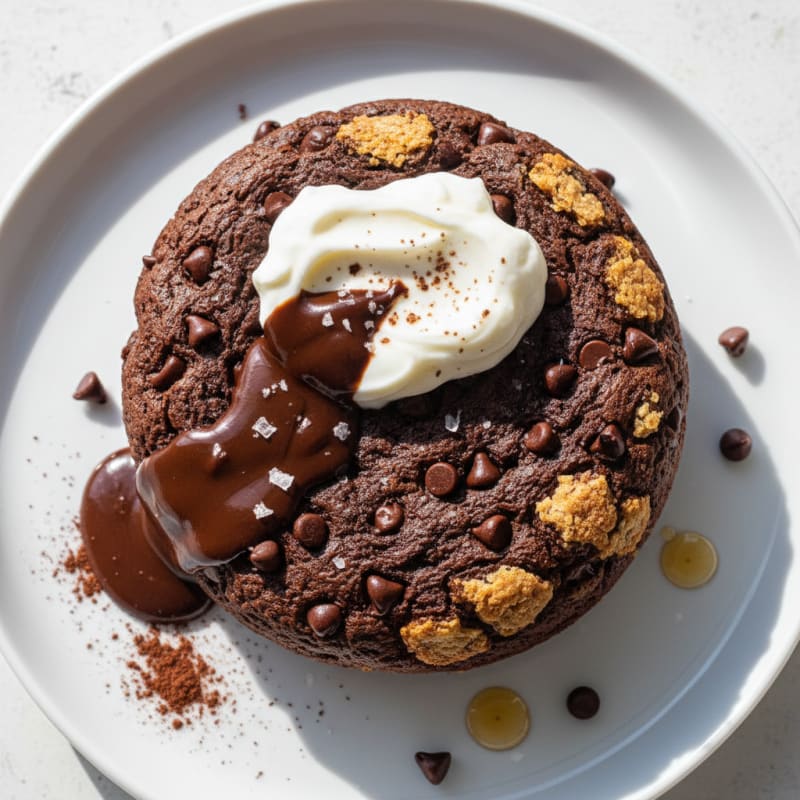 Decadent Chocolate Protein Mug Cake