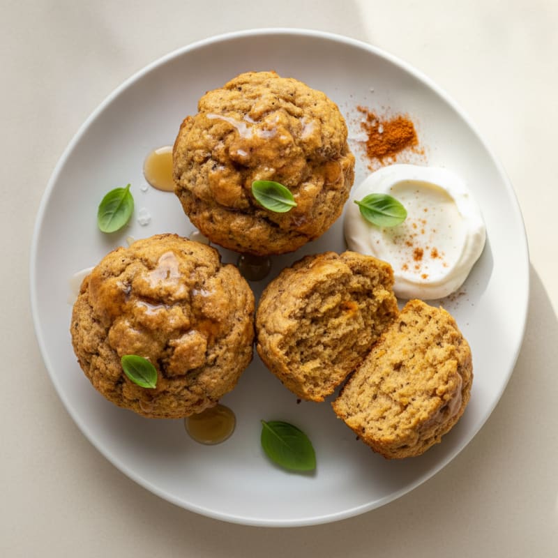 Pumpkin Spice Protein Muffins