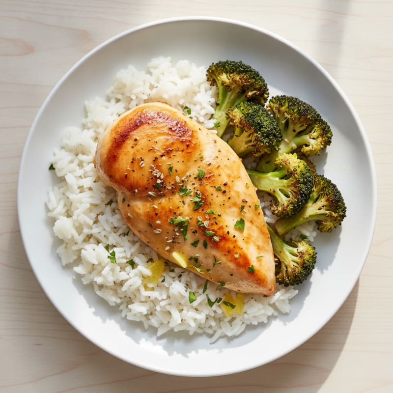 Lemon Herb Chicken with Roasted Vegetables