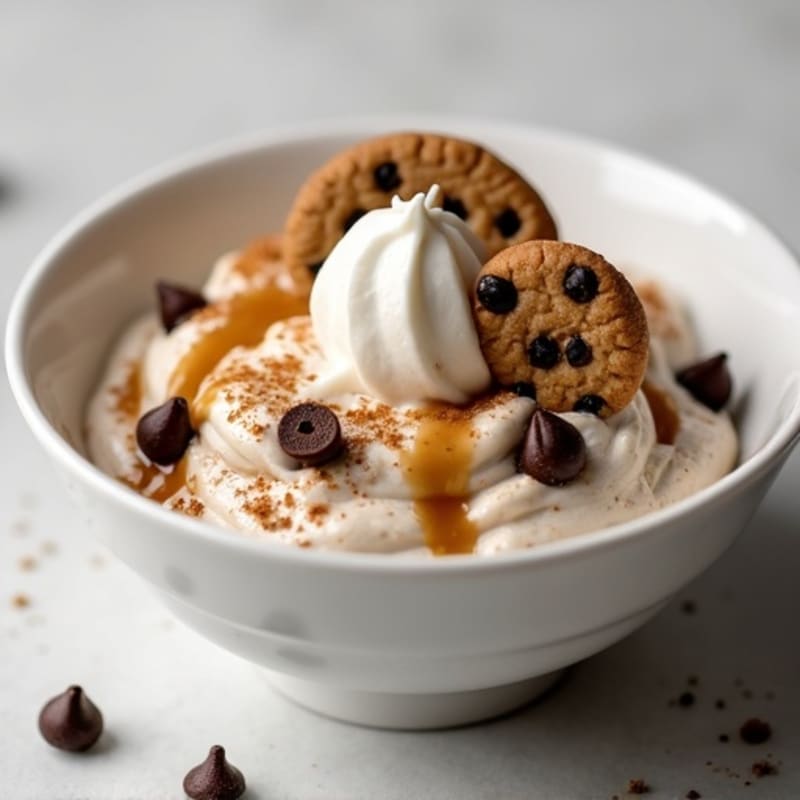 Creamy Protein Cookie Dough Bowl