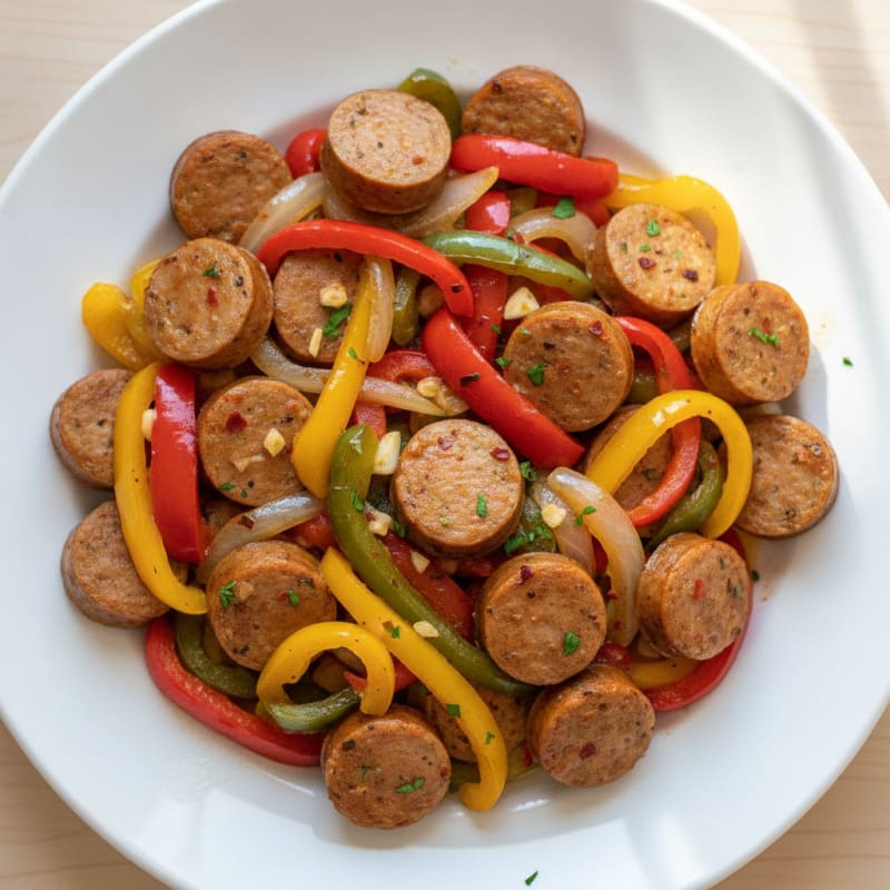 Sausage and Peppers Skillet