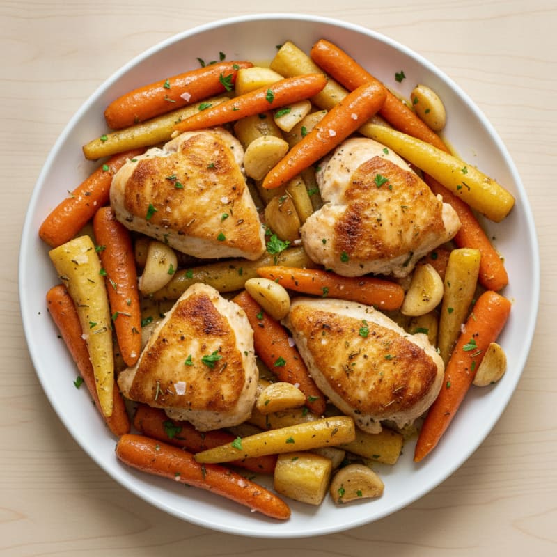 Herb-Roasted Root Vegetables with Garlic