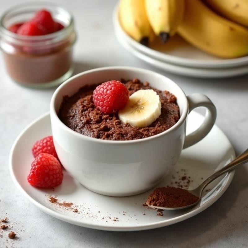 Healthy Protein Chocolate Mug Cake