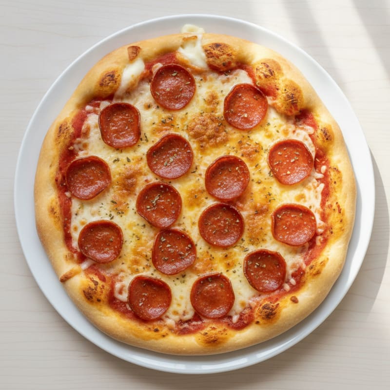 Stuffed Crust Pepperoni Pizza