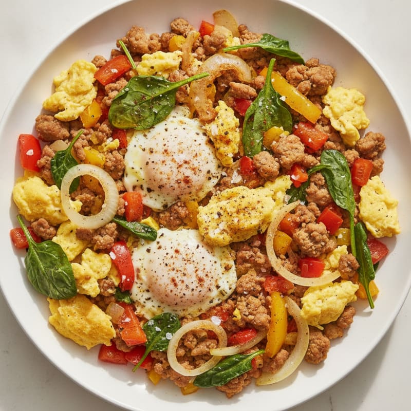 Hearty Grand Slam Breakfast Skillet