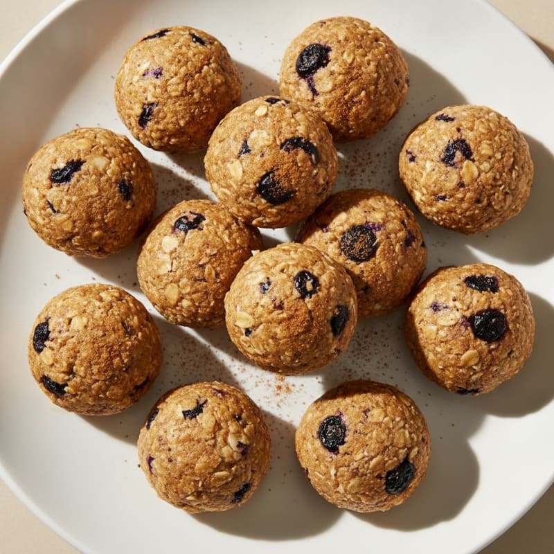 Blueberry Almond Energy Bites
