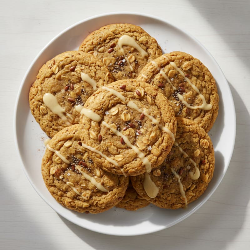 Oatmeal Flax Chia Lactation Cookies