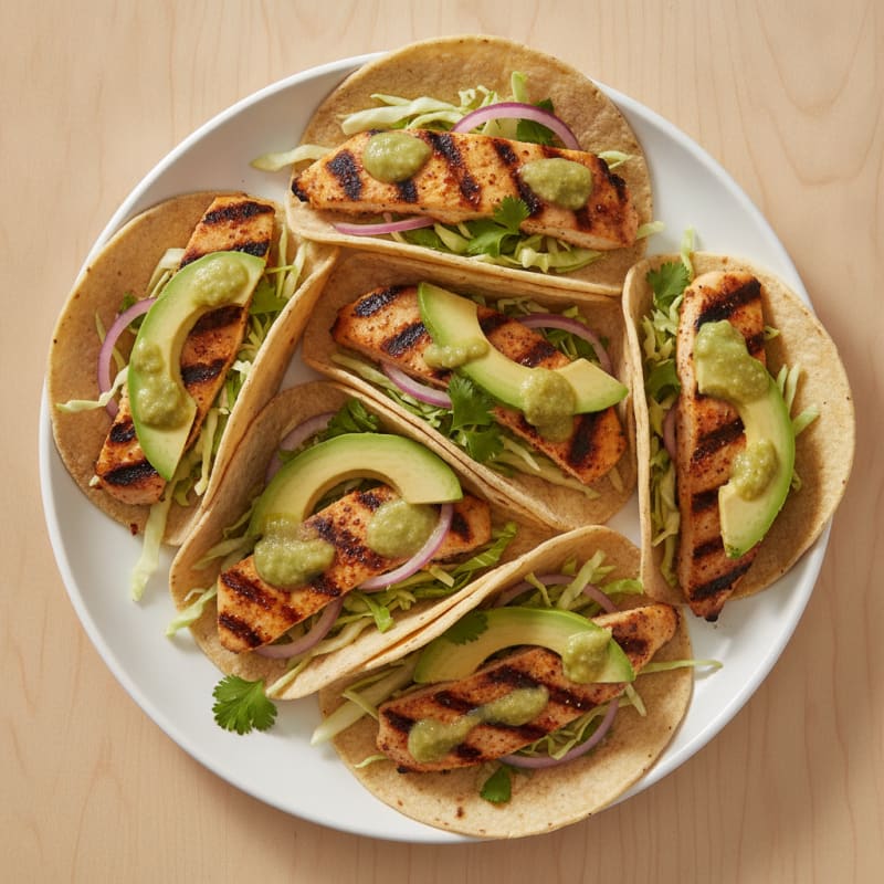 Grilled Chicken Street Tacos