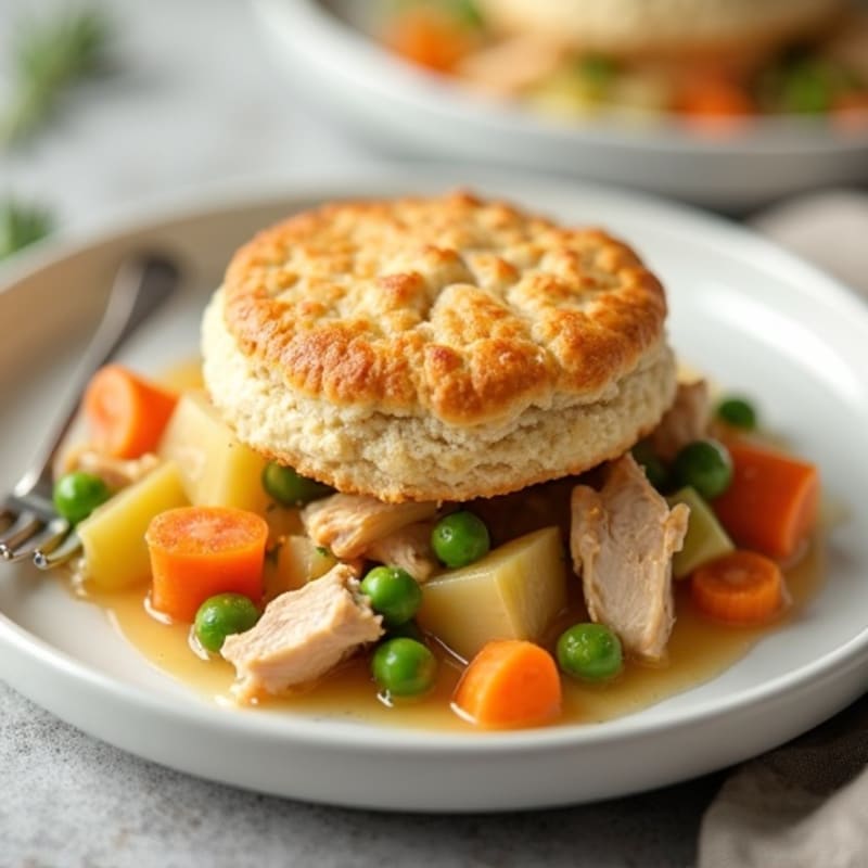 Healthy Chicken and Vegetable Pot Pie