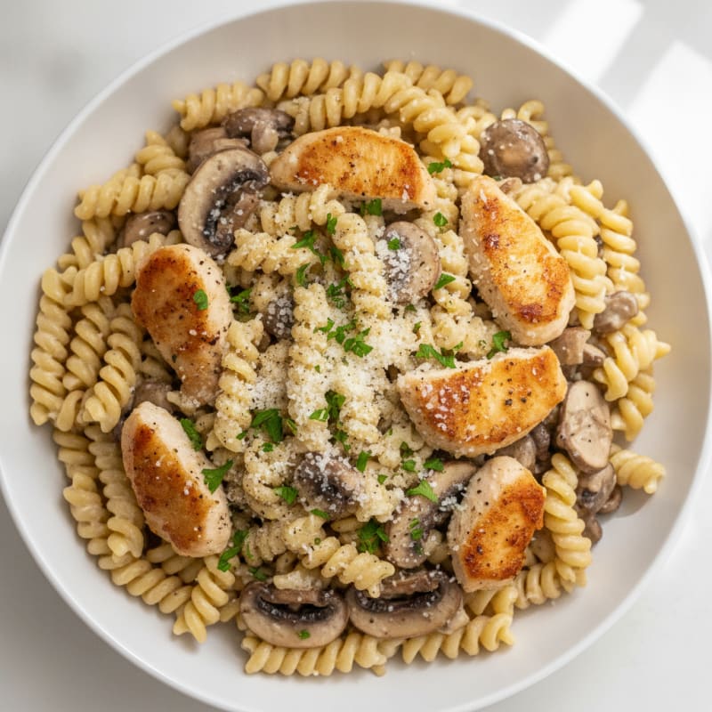 Truffle Mushroom Pasta