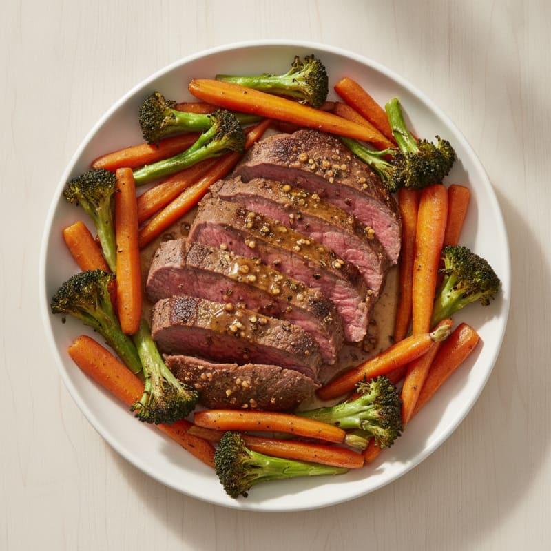 Garlic Herb Roasted Beef