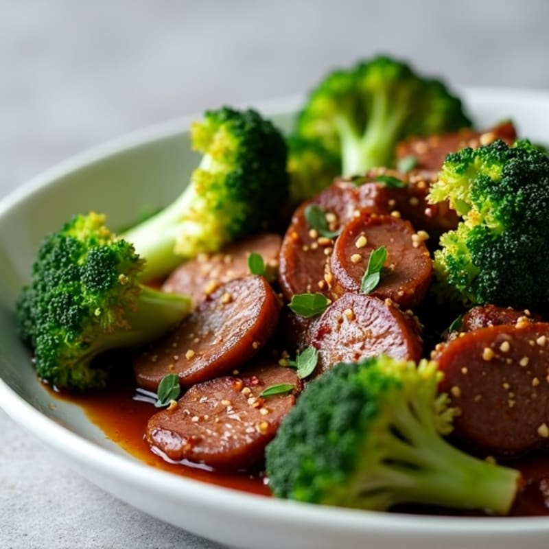 Savory Beef and Crispy Broccoli Stir-Fry