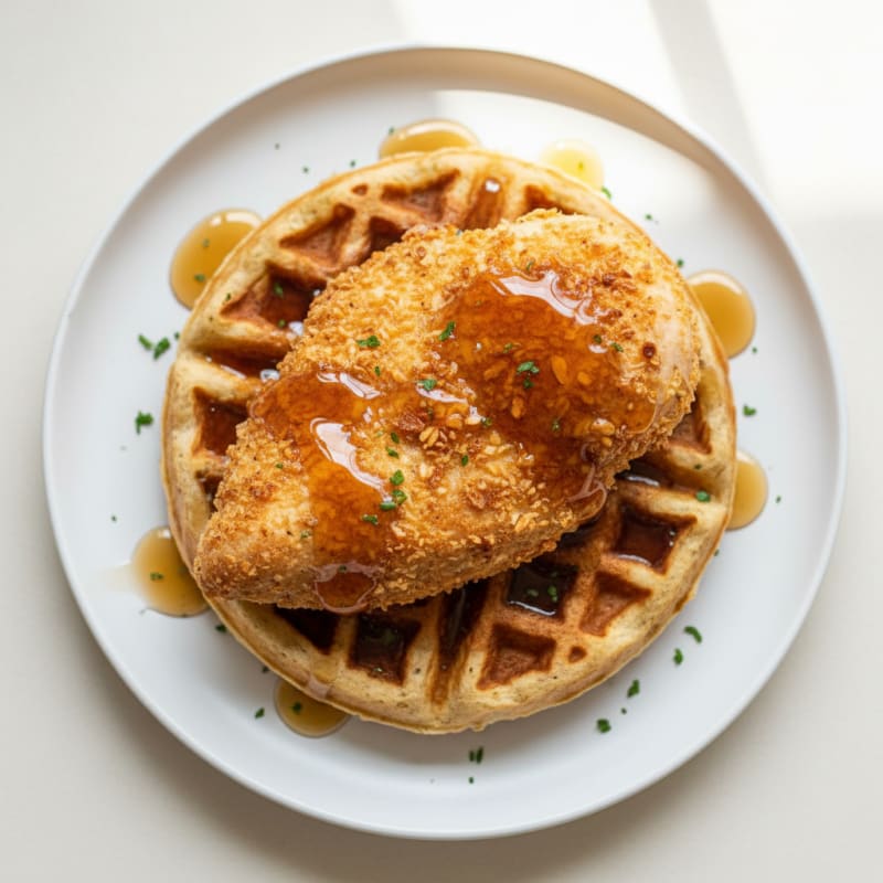 Golden Chicken & Waffles