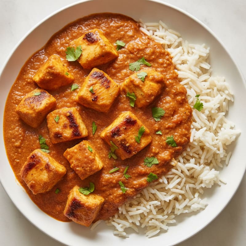 Chicken Tikka Masala with Basmati Rice