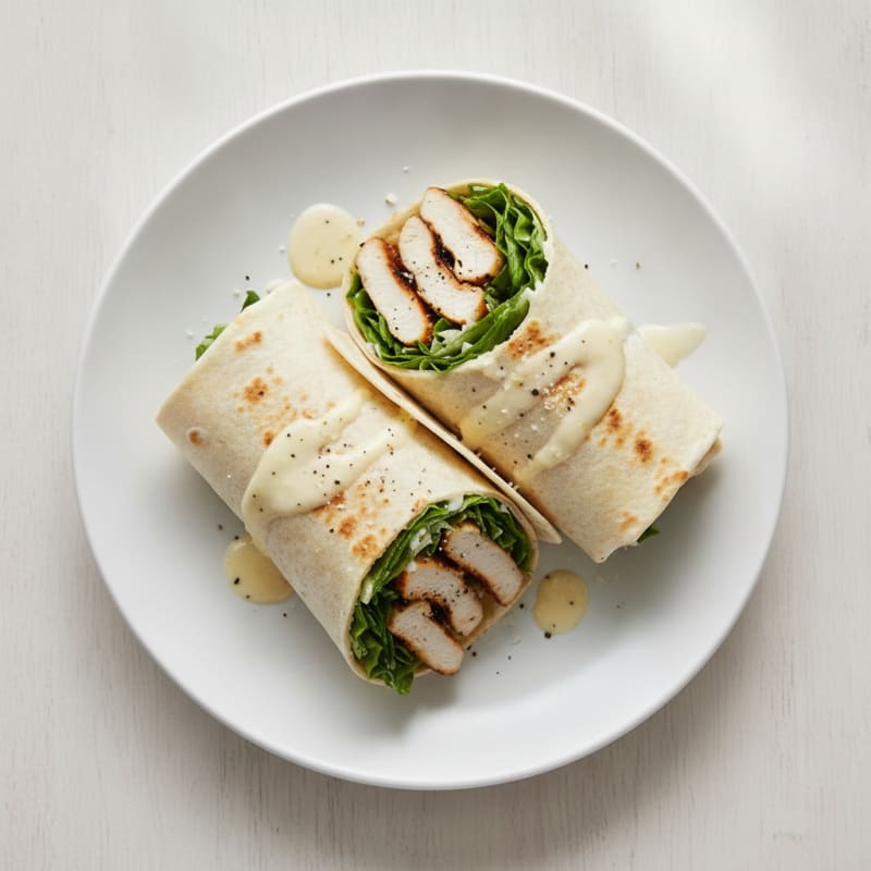 Chicken Caesar Wraps