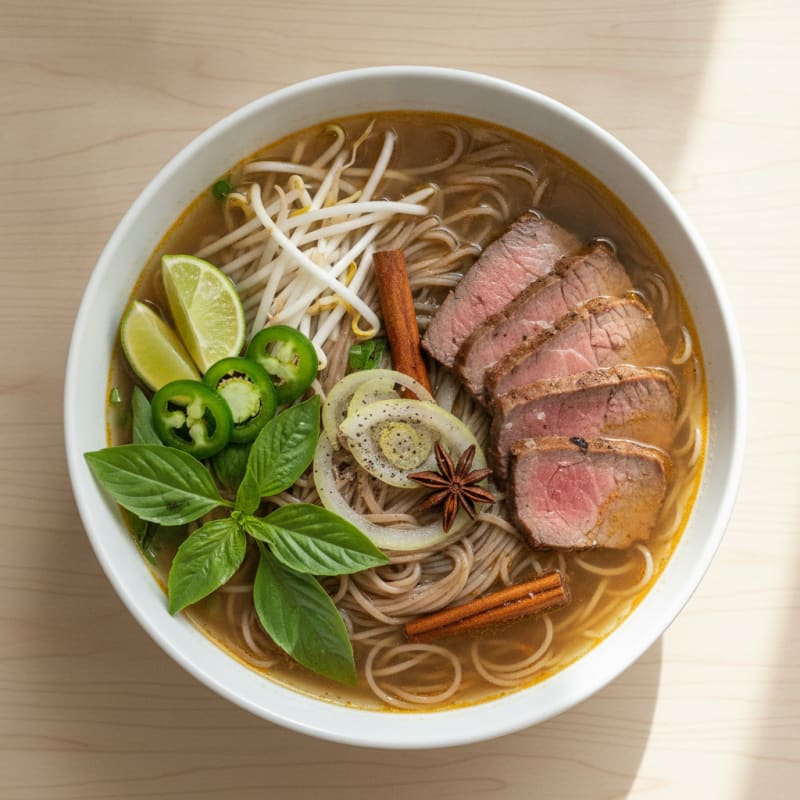 Beef Pho Noodle Soup