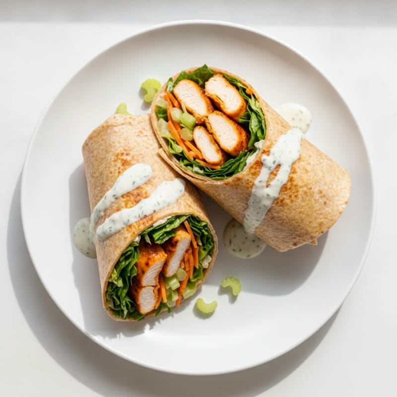 Buffalo Ranch Chicken Wrap