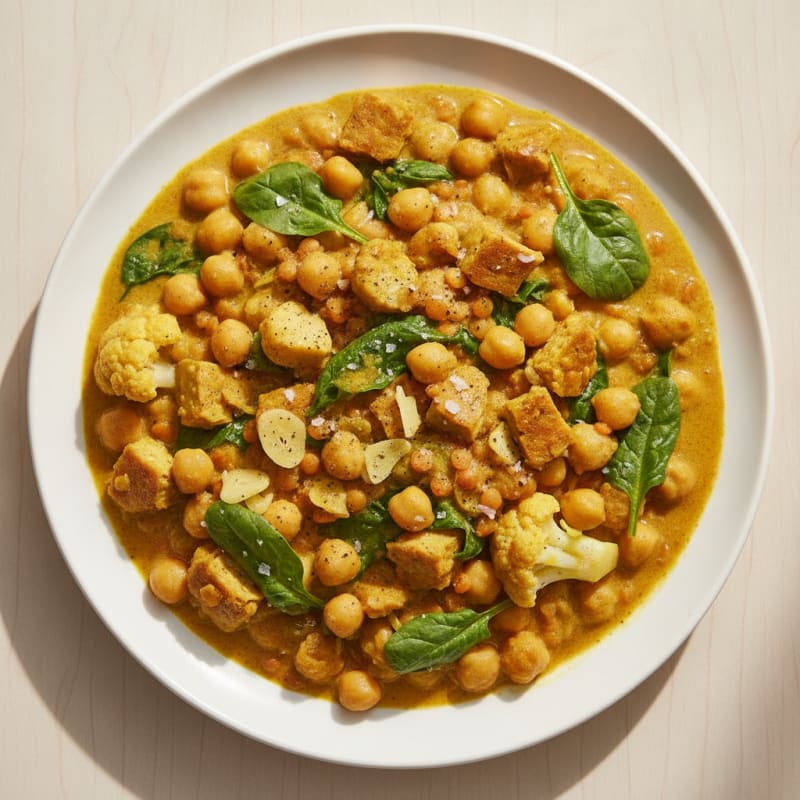 Hearty Chickpea and Vegetable Curry