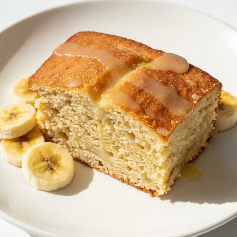 Lemon Yogurt Cake with Banana