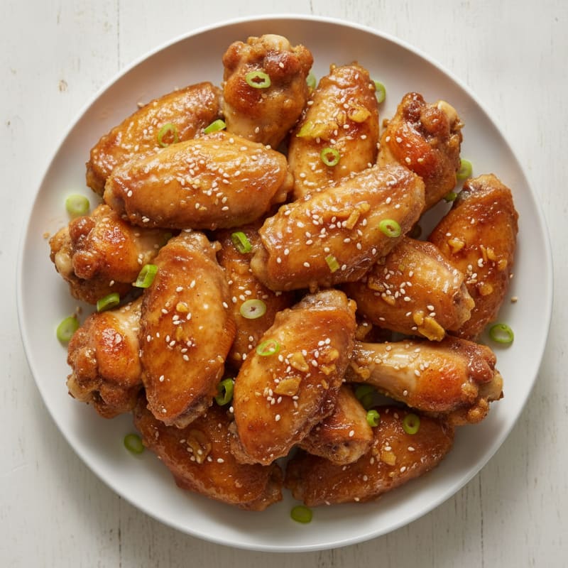 Honey-Garlic Chicken Wings