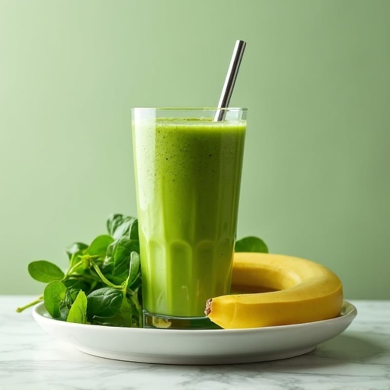 Creamy Green Power Protein Smoothie