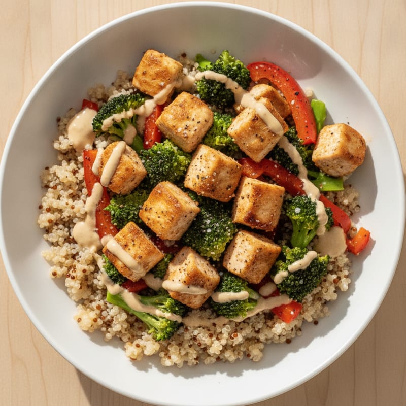 Chicken and Veggie Power Bowl
