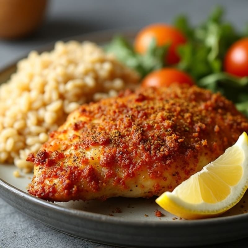 Crispy Cajun-Spiced Pan-Seared Chicken
