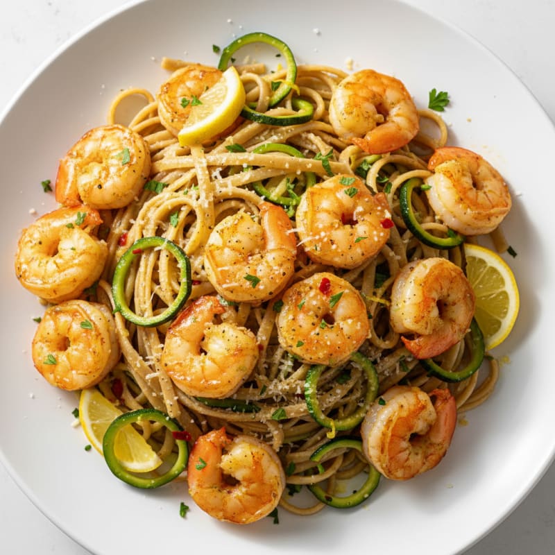 Zesty Garlic Butter Shrimp Scampi