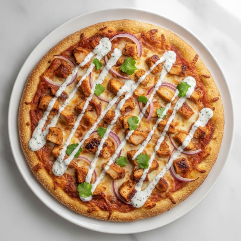 BBQ Ranch Chicken Pizza